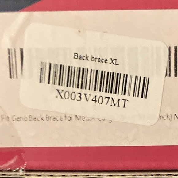 Fit geno back brace size XL - Picture 5 of 5